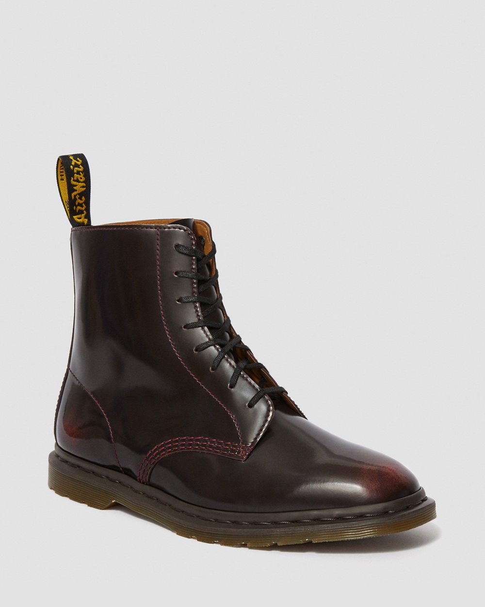 Dr Martens Winchester Ii Arcadia Kožené Šnurovacie Topánkylar Panske ( Červené ) SK 735-KPUWIT